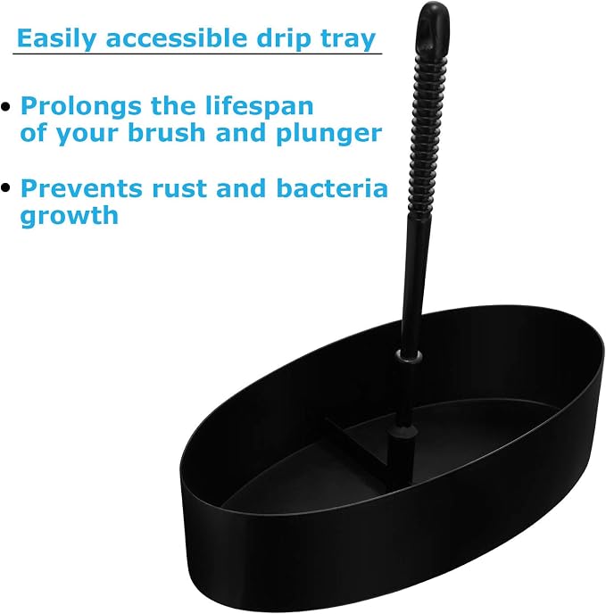 Blue Donuts Toilet Brush and Plunger Set - Image 7