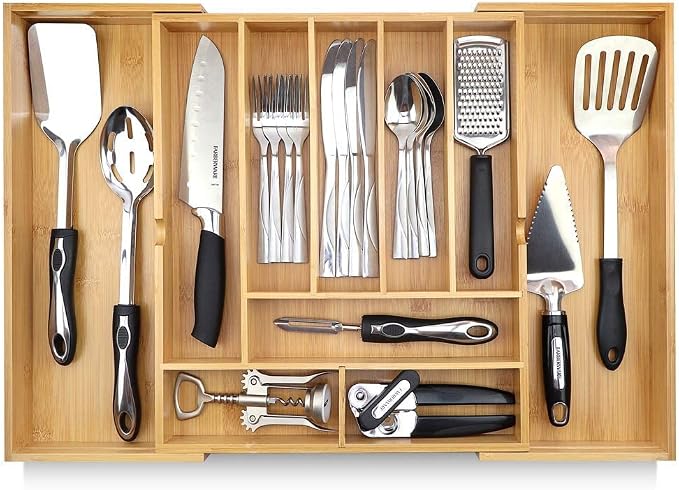 Silverware Organizer by Pristine+Bamboo