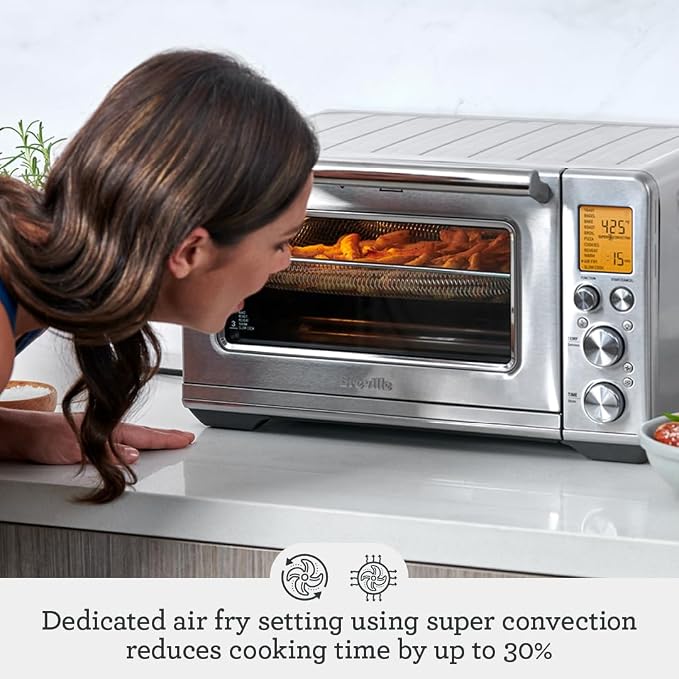 Breville BOV860OLT Smart Oven Air Fryer and Convection Oven, Olive Tapenade - Image 6