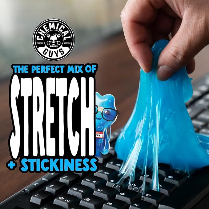 Chemical Guys Sticky Icky Car Cleaning Gel, Car Dust Crevice Cleaner, Slime - Image 6