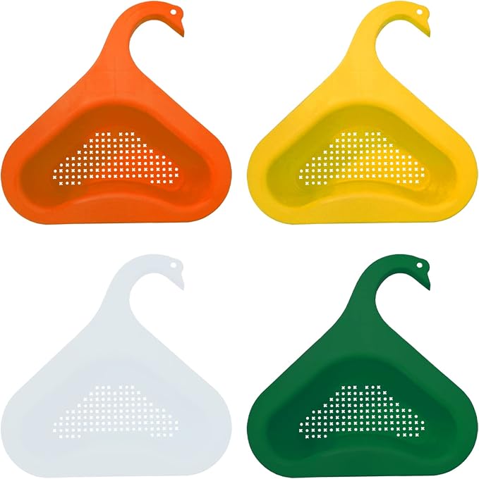 Kitchen sink drain basket swan drain rack, swan drain basket by YouOKLight