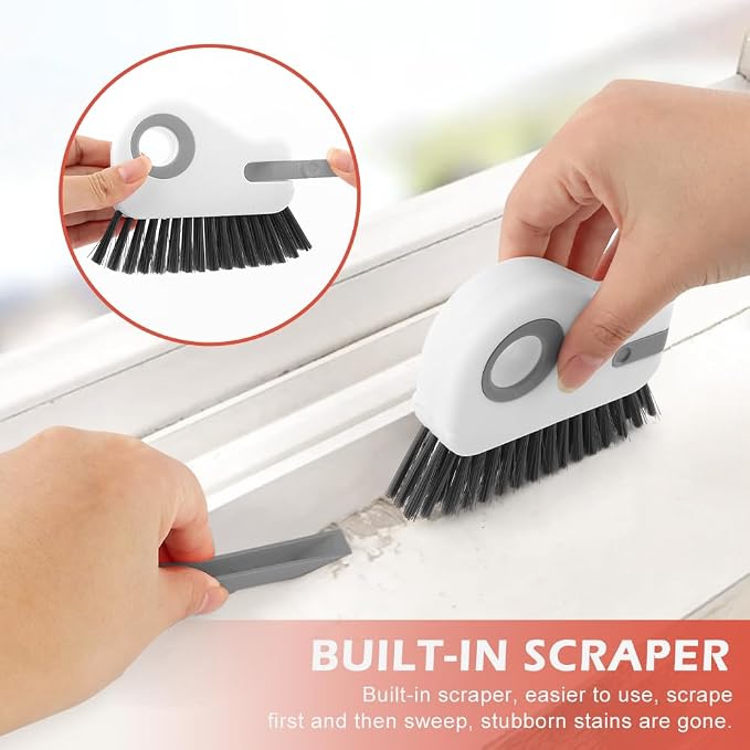 2Pcs 2 in 1 Groove Cleaning Brush, Window Track Cleaning Tools - Image 3