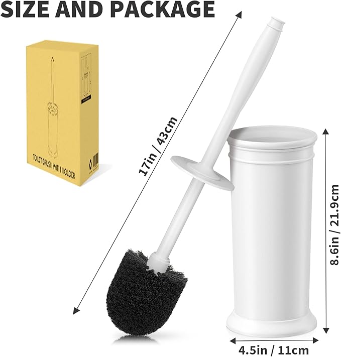 UPTRONIC Toilet Brush, Toilet Bowl Brush - Image 7