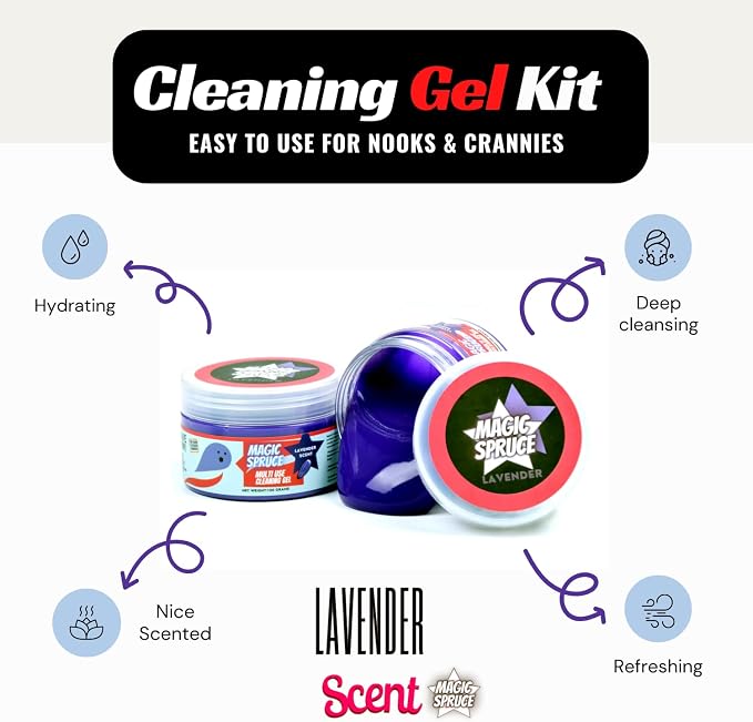 MAGIC SPRUCE Car Detailing Kit Gel - Image 3