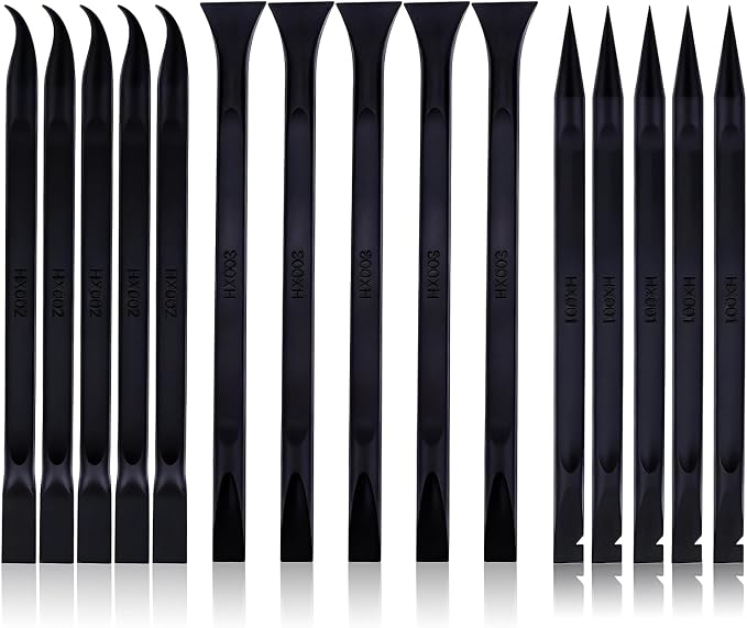 15 PCS Carbon Fiber Plastic Scrapers Tool, Non-Scratch Scraper Tool by Unknown
