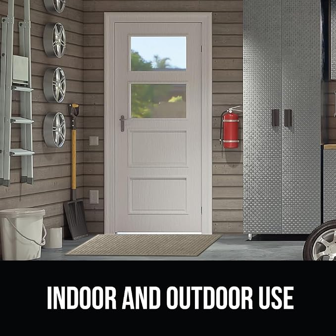 GORILLA GRIP Front Door Mat, Indoor Outdoor Ultra Absorbent HydroAbsorb Doormat - Image 8