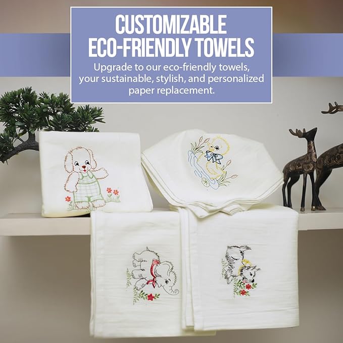 WHITEWRAP Flour Sack Towels| Tea Towel - Image 4