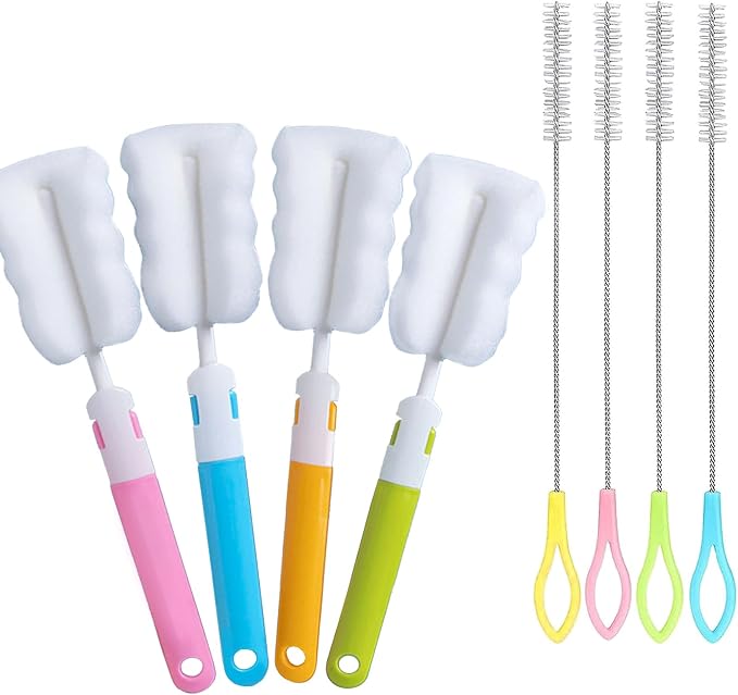 INVODA 4PCS Sponge Cup Brush by INVODA