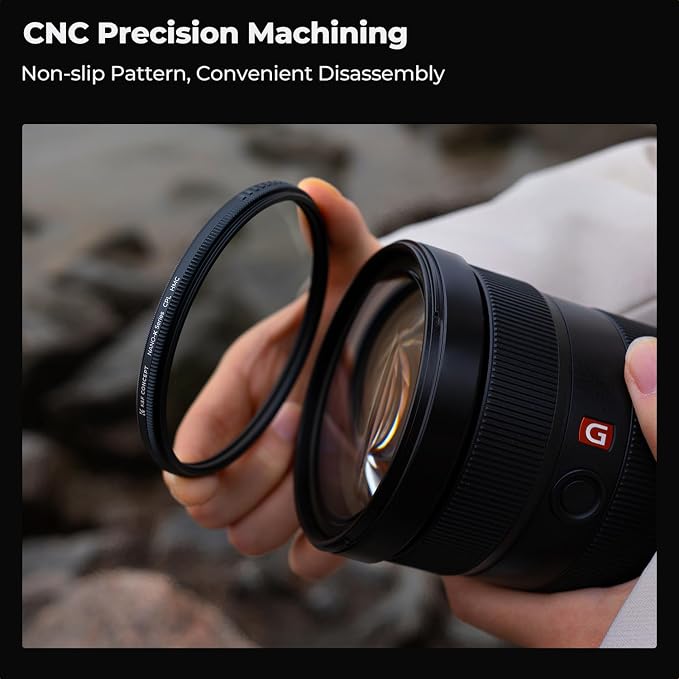 K&F CONCEPT 37mm Circular Polarizer Filter - Image 6