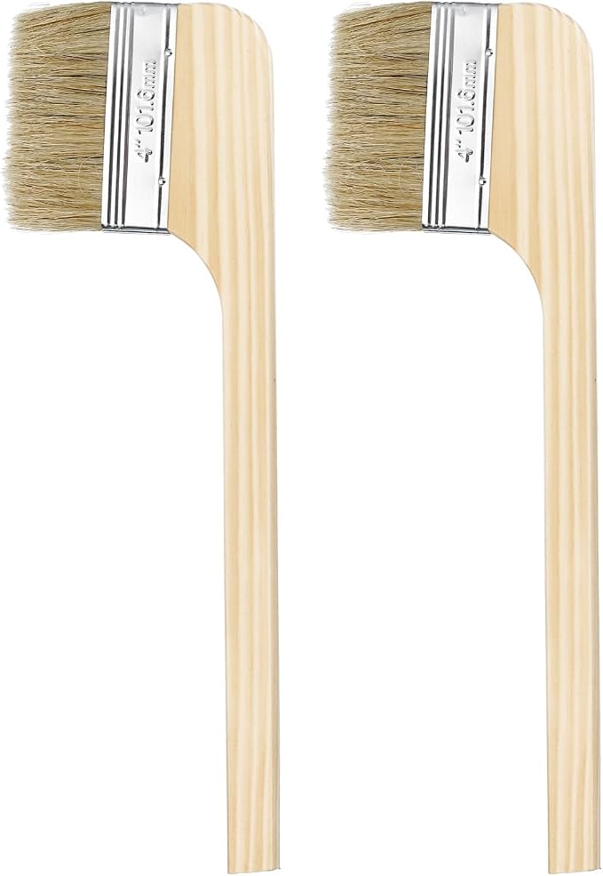 HARFINGTON Paint Brush 2Pcs 4" Brush Width Reusable Variety Angle Bend Brushes by HARFINGTON