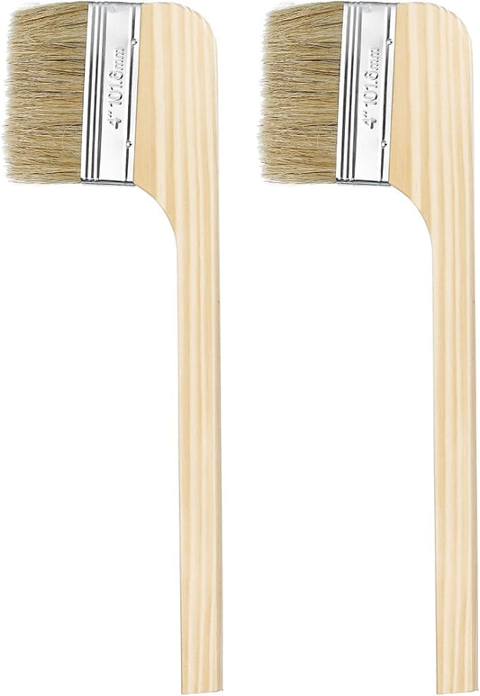 HARFINGTON Paint Brush 2Pcs 4" Brush Width Reusable Variety Angle Bend Brushes by HARFINGTON