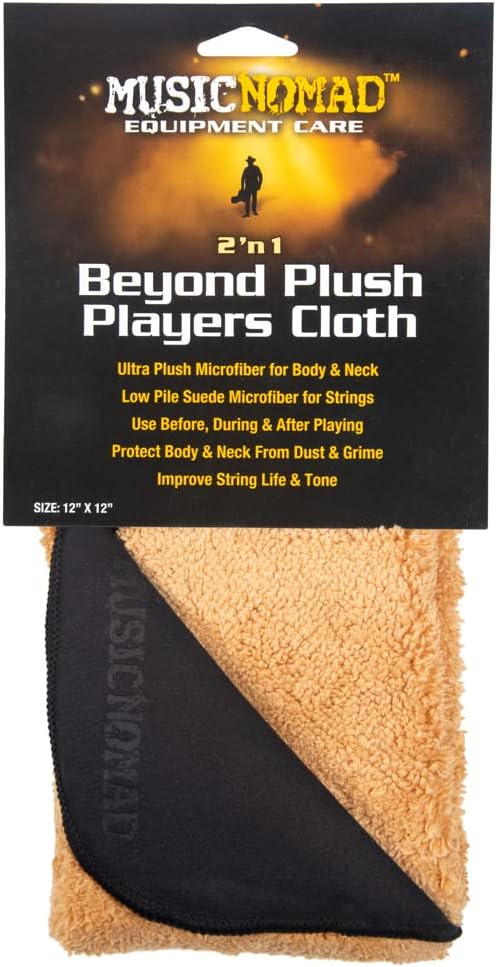 MusicNomad 2 'n 1 Beyond Plush Players Cloth - Image 2