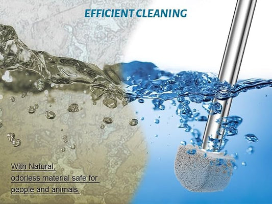 Pumice Stone Toilet Bowl Cleaner Toilet Deep Cleaning, Bathroom Cleaner Brush - Image 2