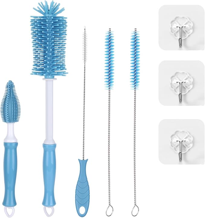 Silicone Cleaning Brush Kit – Household Cleaning Brushes by Unknown