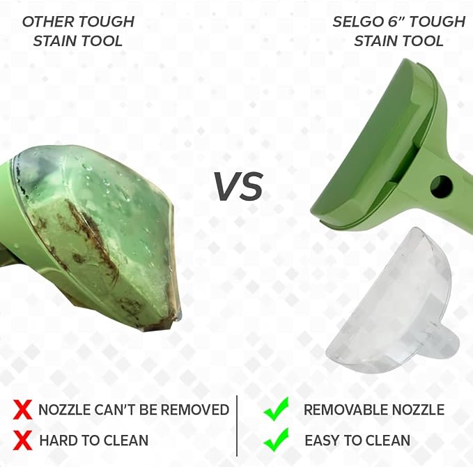Replacement Green 6" Tough Stain Brush Tool - Image 3