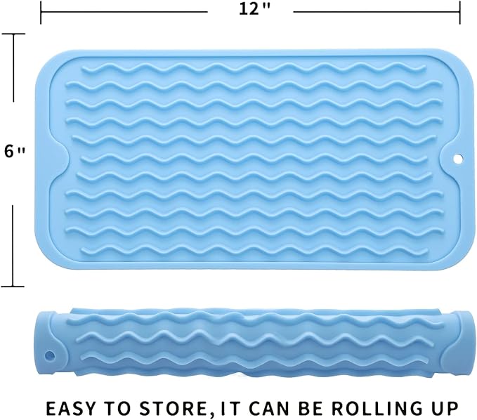 Silicone Dish Drying Mat for Multiple Usage, Easy clean, Eco-friendly, - Image 2
