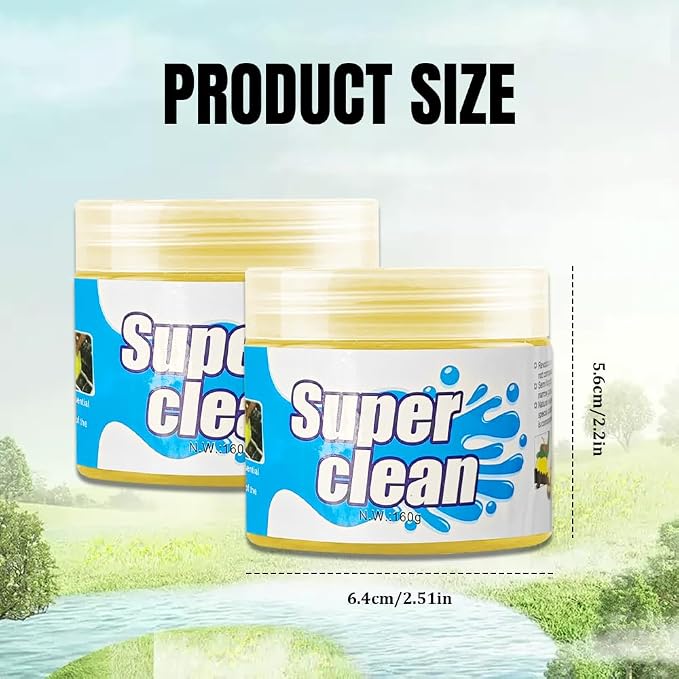 Car Cleaning Gel, Car Cleaning Supplies, Car Cleaning Putty, Universal Car - Image 2