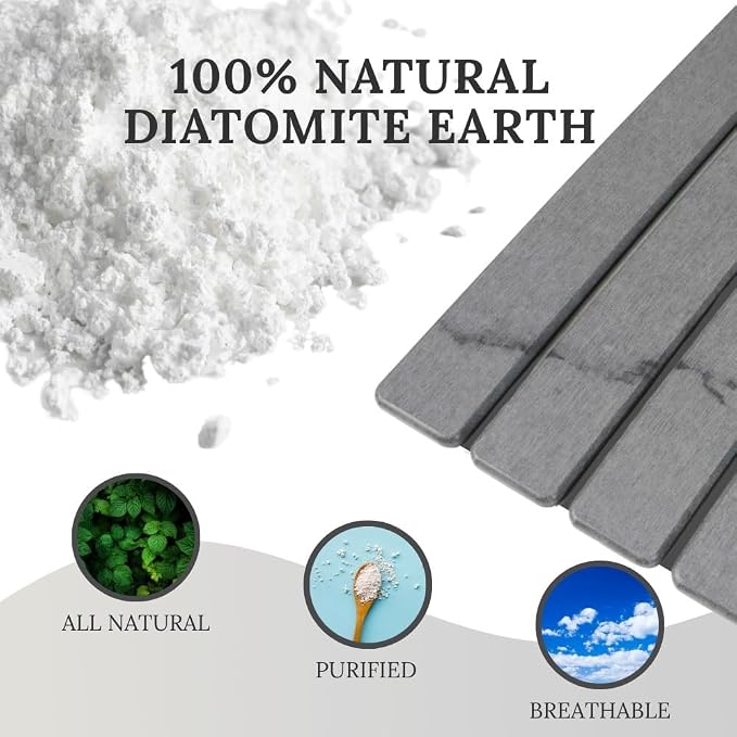 Large Stone Dish Drying Mat for Kitchen Counter 23.5”x 15.25” – Elegant - Image 6