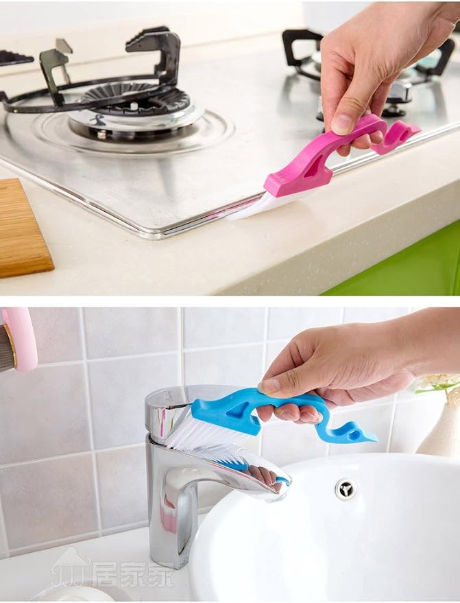 2pcs Hand-held Groove Gap Cleaning Tools Door Window Track Kitchen Cleaning - Image 9