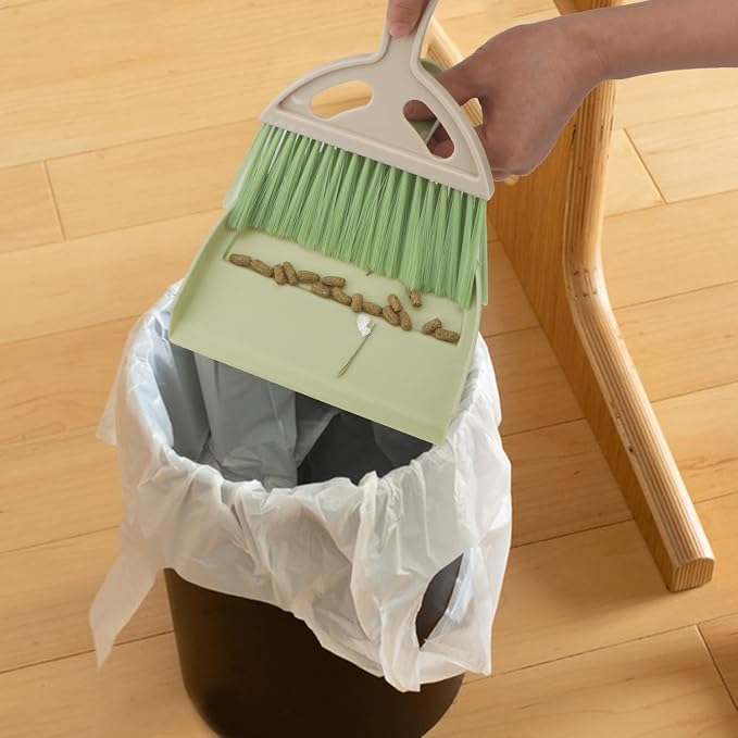 Mini Dustpan and Brush Set Portable Small Broom - Image 3