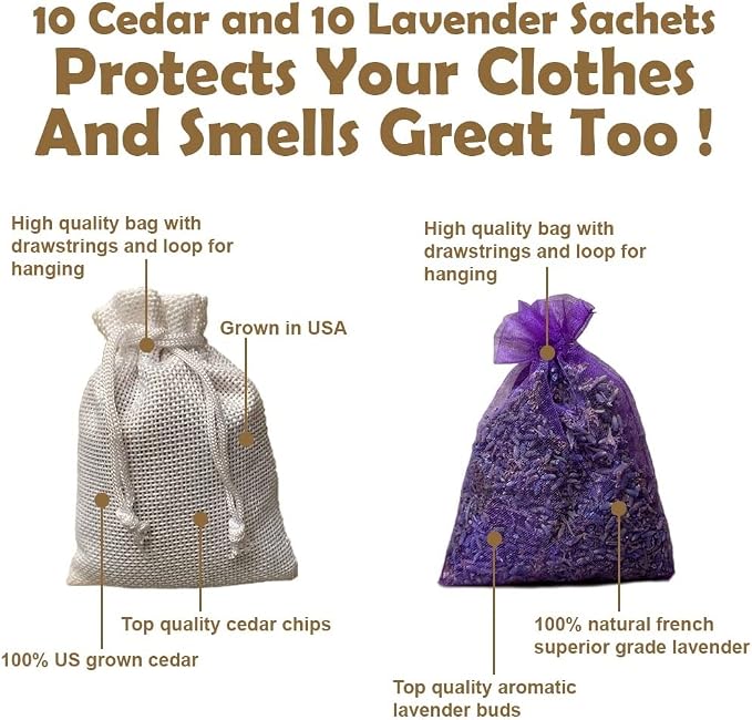 Cedar Chips and Lavender Sachets - Image 9