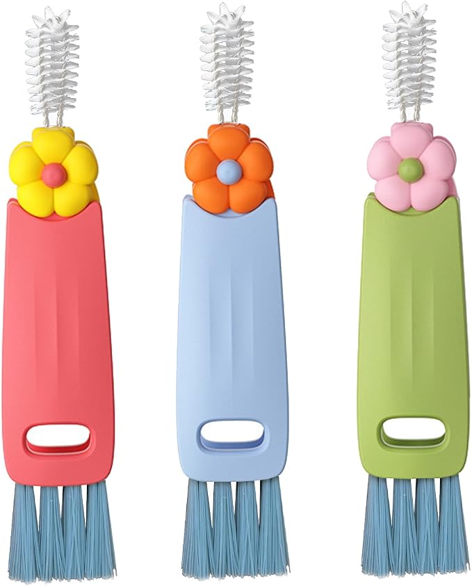 3 in 1 Cup Lid Gap Cleaning Brush Set Multifunctional Cup Lid Gap Cleaner by Unknown