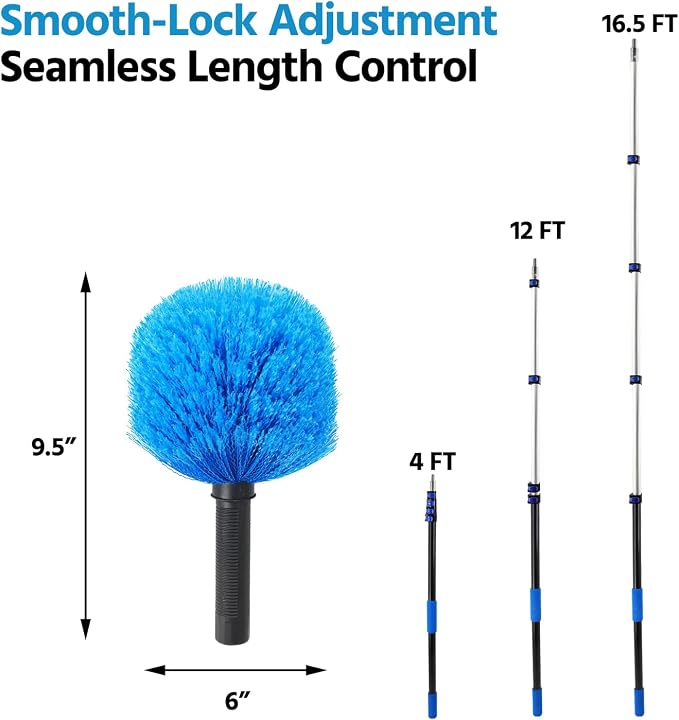 23FT High Reach Cobweb Duster - Image 3