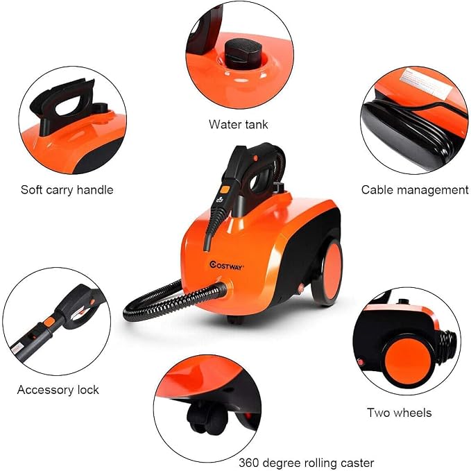 COSTWAY Multipurpose Steam Cleaner - Image 6