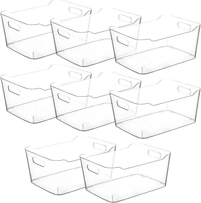 Clear storage organizer bins, Medium Kitchen Cabinet Organizers and Storage by CONTROLKITCHEN