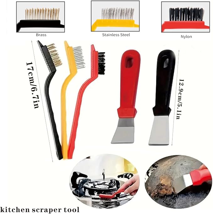 14 Pcs Crevice Cleaning Brush, Corner Brush, Screen Cleaner Brush, Cleaning - Image 4