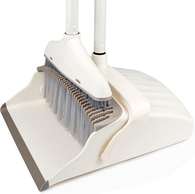 Broom and Dustpan Set for Clean by Householdcleaningutensils