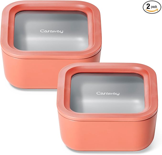 Caraway 2pc Glass Food Storage Set by Caraway