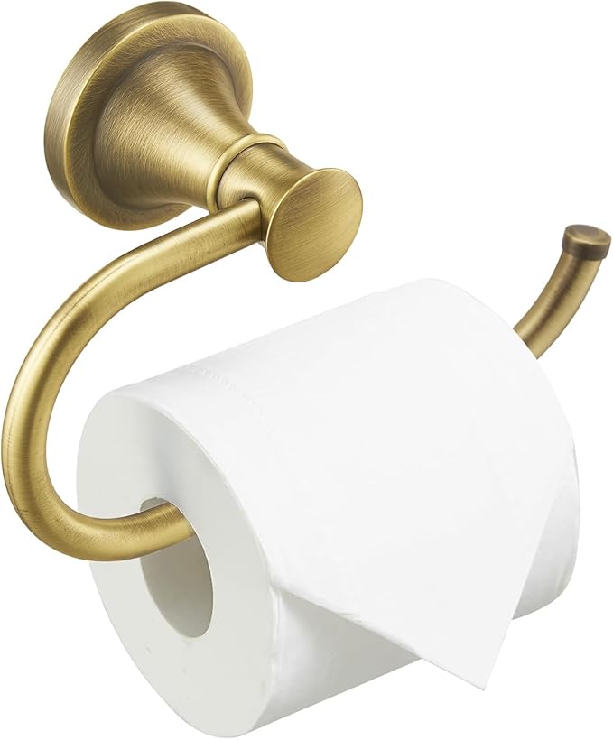 BESy Antique Brass Toilet Tissue Paper Holder Bathroom Accessories Toilet roll by BESy