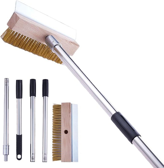 Aluminum Pizza Oven Brush, Grill Brush, Wire Brushes, by Unknown