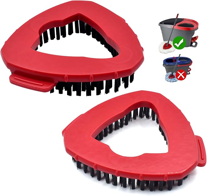 Scrub Brush Mop Replace Head for O cedar EasyWring 1-Tank Spin Mop System by GFRED