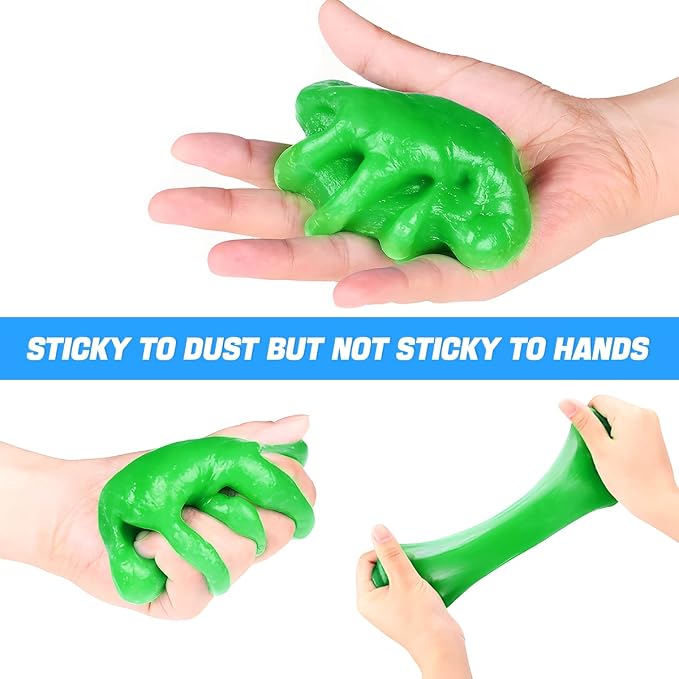 Cleaning Gel for Car, Auto Detailing Slime Mud, Putty Cleaner Dust Removal - Image 4