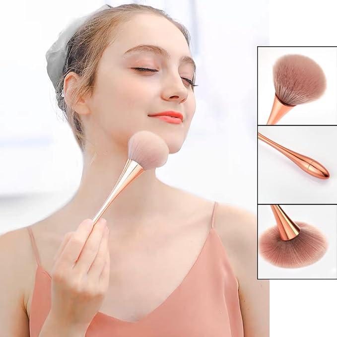 3Pcs Nail Dust Brush Acrylic Brush Cleaner Nail Brushes - Image 6