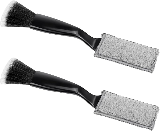 2 PCS Double Head Brush, 2-in-1 Double Head Car Duster Brush by Bilkeru
