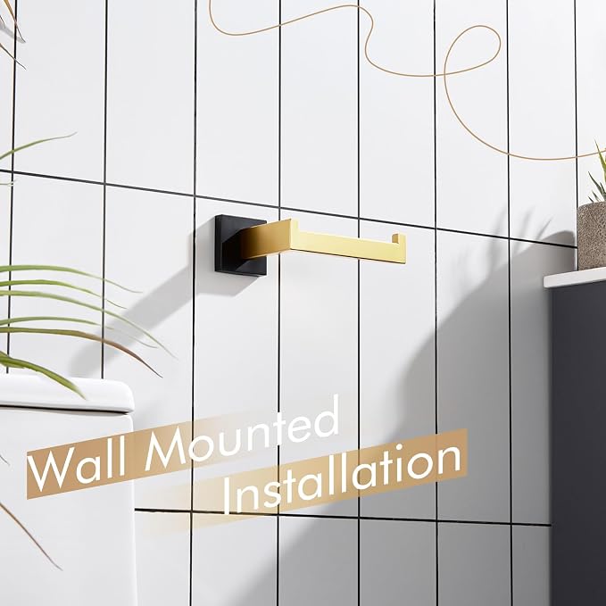 KOKOSIRI Toilet Paper Holders Wall Mounted Toilet Roll Holder - Image 6