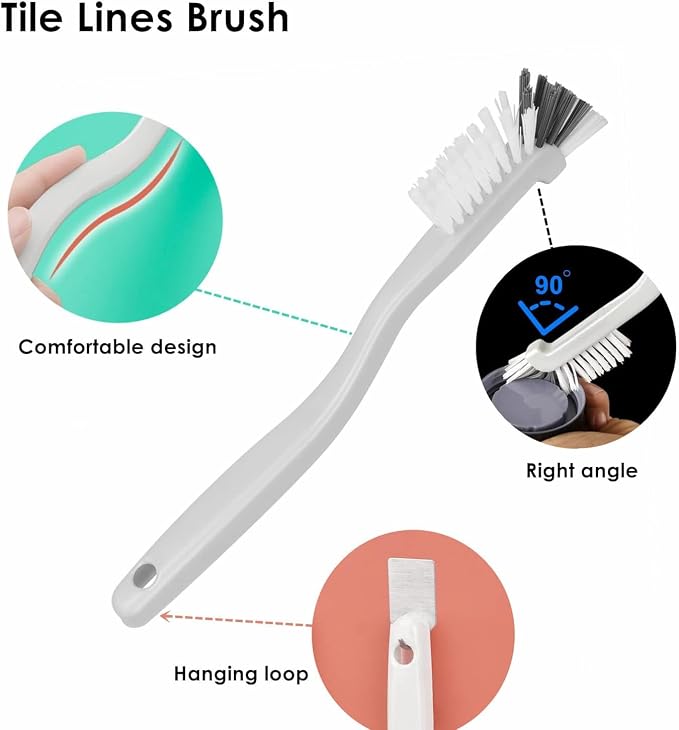 Kitchen Scrub Brush, Right Angle Cleaning Brush - Image 2