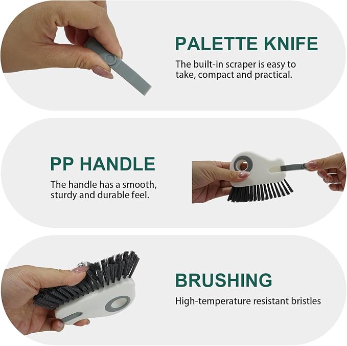 Groove Cleaning Brush, 2 in 1 Window Track Cleaning Brush - Image 5