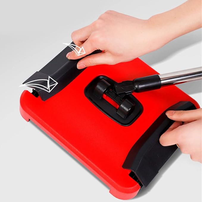 Carpet Sweeper Broom Rotatory Efficient Brush Household Sweeping Machine Manual - Image 2