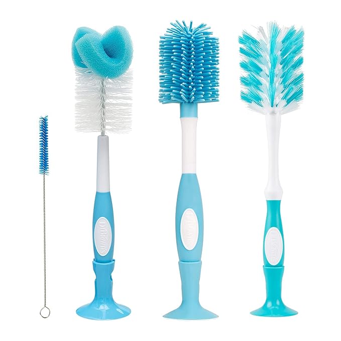 Dr. Brown's Reusable Sponge Baby Bottle Cleaning Brush + Soft Touch and Deluxe - Image 3