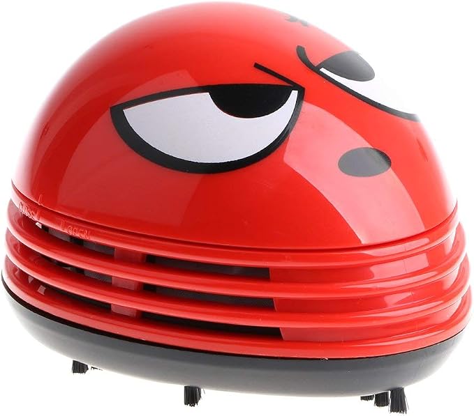 Cute Portable Cartoon Mini Desktop Vacuum Desk Dust Cleaner by EECSEM