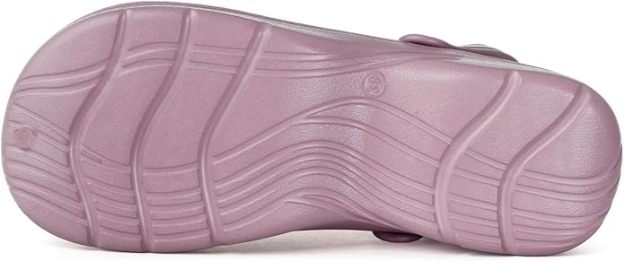 Womens Mens Fur Lined Clogs Waterproof Garden Shoes Winter Warm Fleece Lining - Image 5