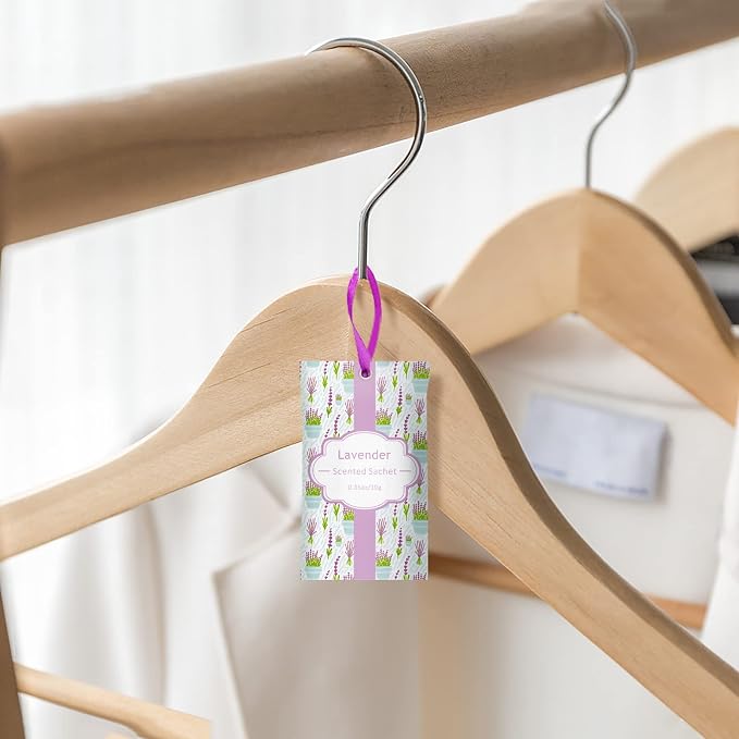 SCENTORINI Lavender Sachets for Drawers and Closets, Long-Lasting Sachets Bags - Image 5