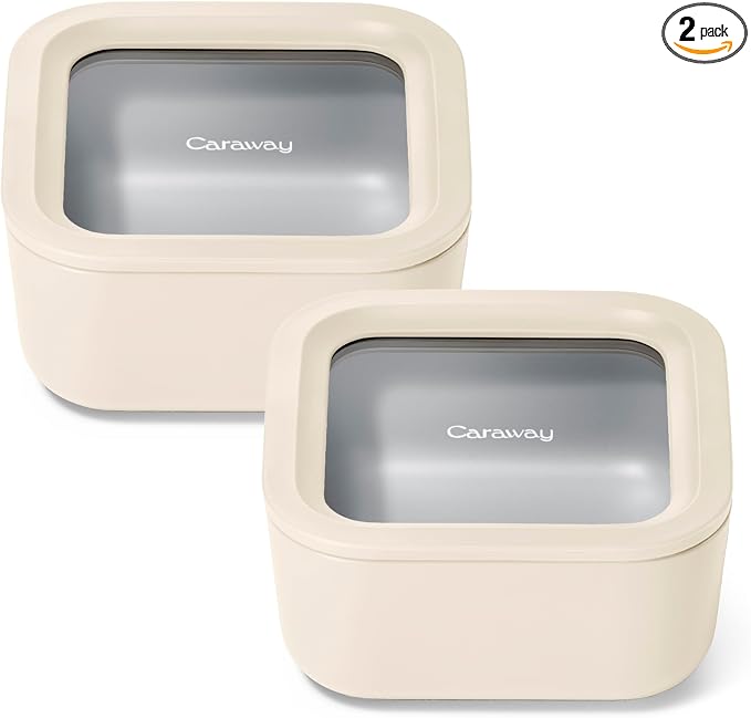 Caraway 2pc Glass Food Storage Set by Caraway