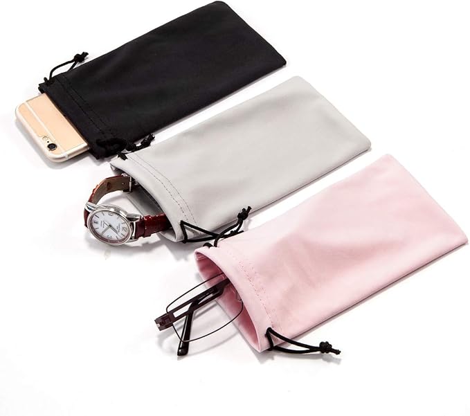 TRIUMPH VISION Soft Eyeglass Pouch 3 Pack - Image 7