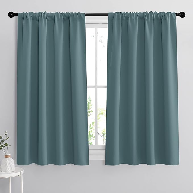 RYB HOME Blackout Curtains for Bedroom, Privecy Thermal Insulating Energy by RYBHOME