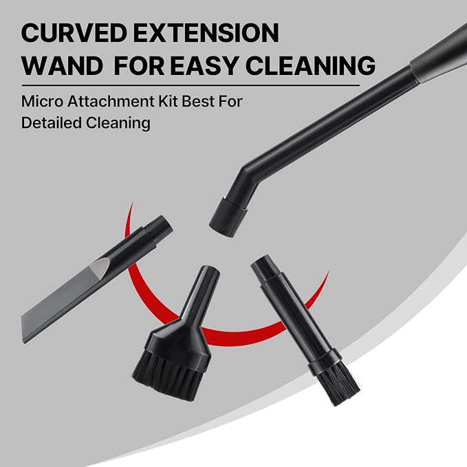 Shop-Vac Micro Cleaning Nozzle Kit, 1-1/4" Detailed-Cleaning Attachments - Image 6